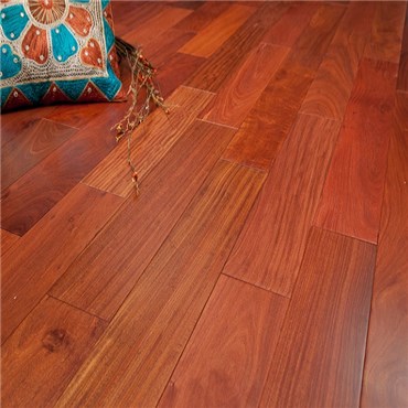 Santos Mahogany Clear Grade Unfinished Solid Wood Flooring
